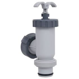 vidaXL Válvulas de regulação para piscina 2 pcs
