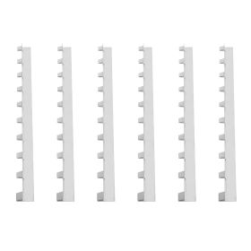 6Pcs Durable Metal Beehive Frame Strips Spacers Beekeeper Beekeeping Tool Equipment