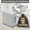 Paper Shredder, 5-Sheet Micro Cut with 2.65 Gallons Bin, P-5 High Security Level, 5 Munites Non-Stop Working Time