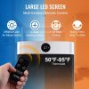 VEVOR Electric Space Heater with Thermostat Remote Control, 2-Level Adjustable Quiet Ceramic Heater Fan